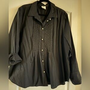 GAP pleated front Button Down Shirt